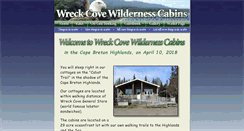 Desktop Screenshot of capebretonsnaturecoast.com